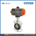 Best price Cast iron wafer pneumatic butterfly valve with SS304 DIS